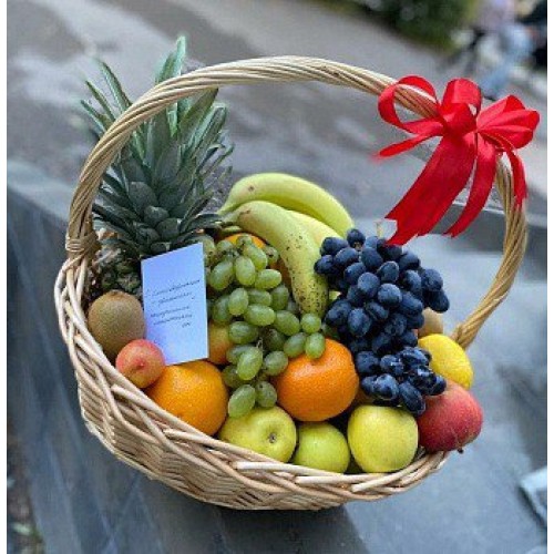 Купить на заказ Корзина с фруктами 5 с доставкой в Байконуре